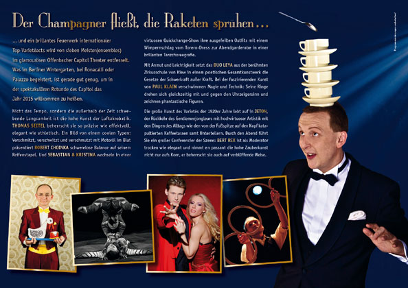 Neujahrsvarieté im Capitol